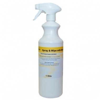 Spray & Wipe with Bleach