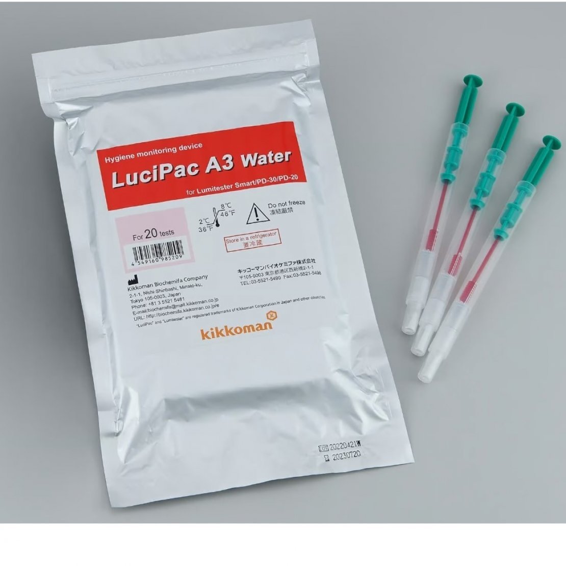 LuciPac A3 Water Tests (Box of 100)